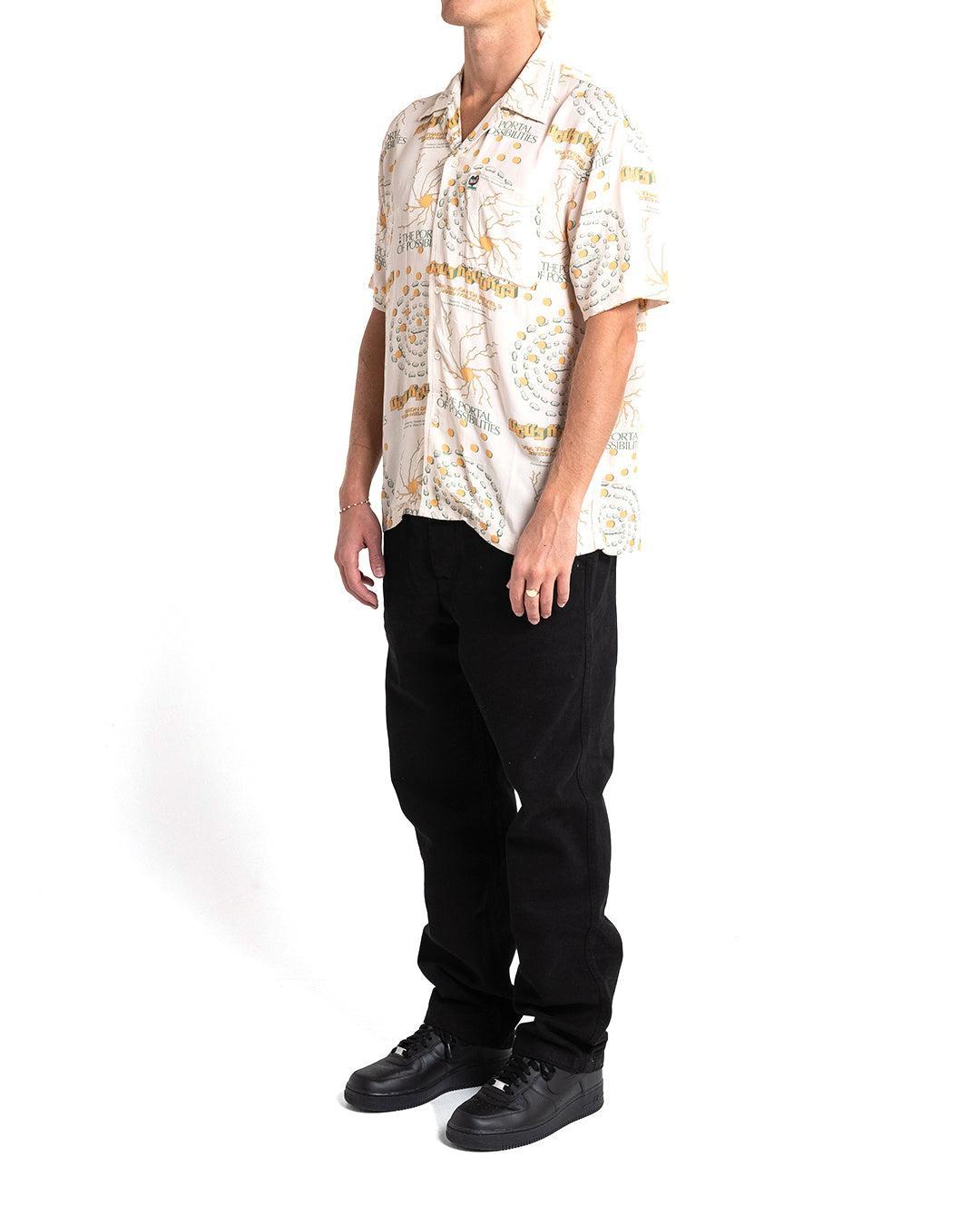 Smithson Short Sleeve Shirt - Dirty White Product Image