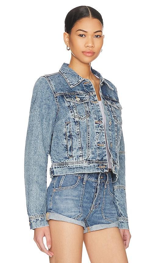 Womens Rumors Denim Jacket Product Image