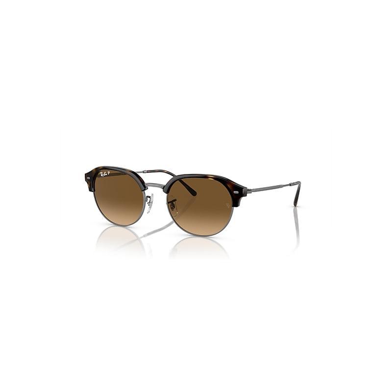 Ray-Ban Rb4429 Sunglasses Frame Brown Lenses Polarized Product Image