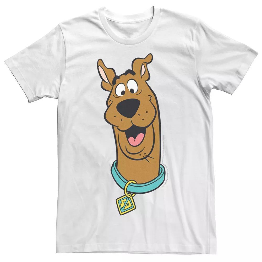 Men's Scooby Doo Big Face Graphic Tee, Size: XXL, White Product Image