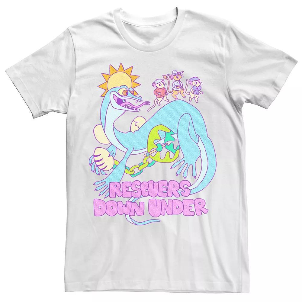 Disney's Rescuers Down Under Joanna Stealing Men's Tee, Size: Small, White Product Image
