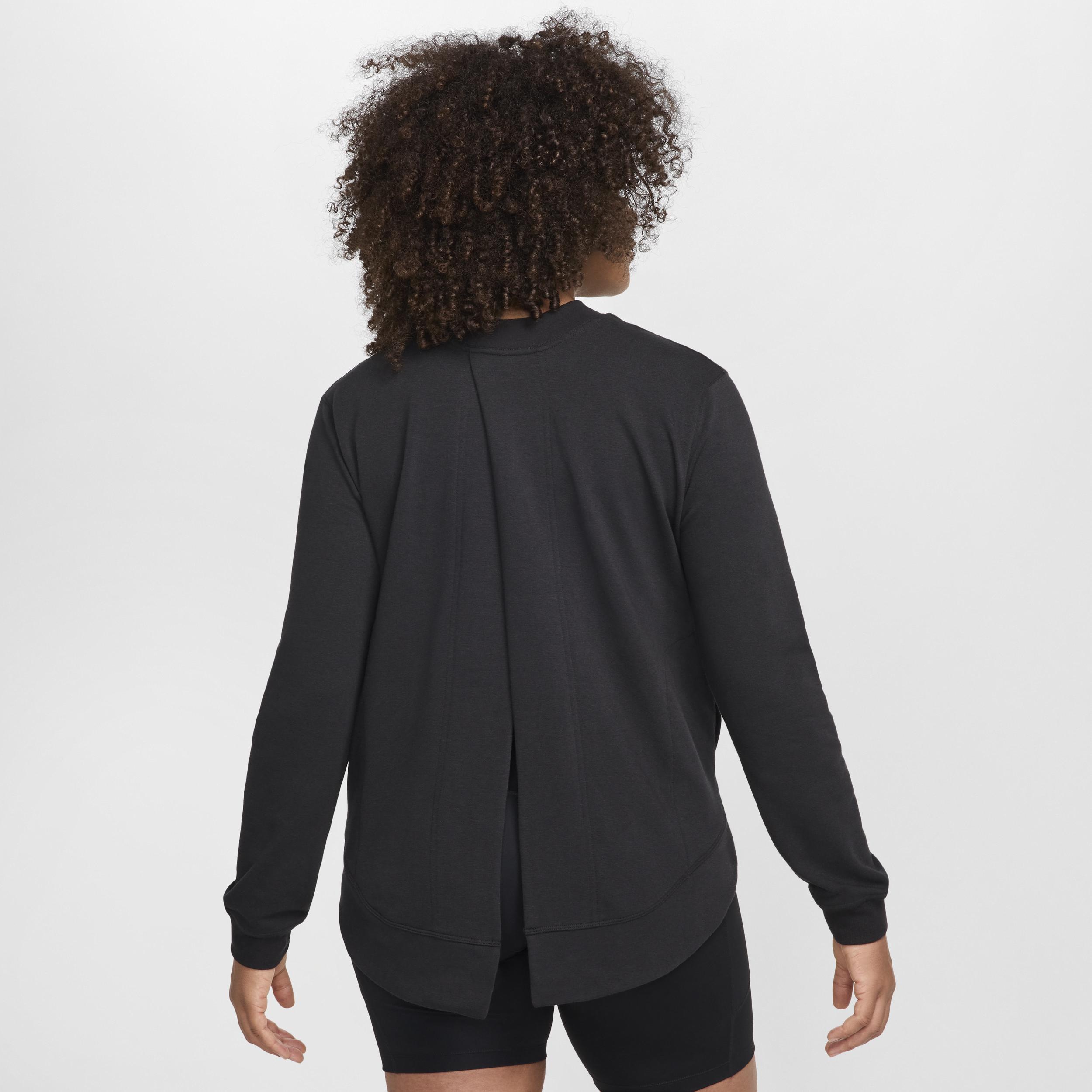 Nike (M) One Women's Reversible French Terry Pullover Top (Maternity) Product Image