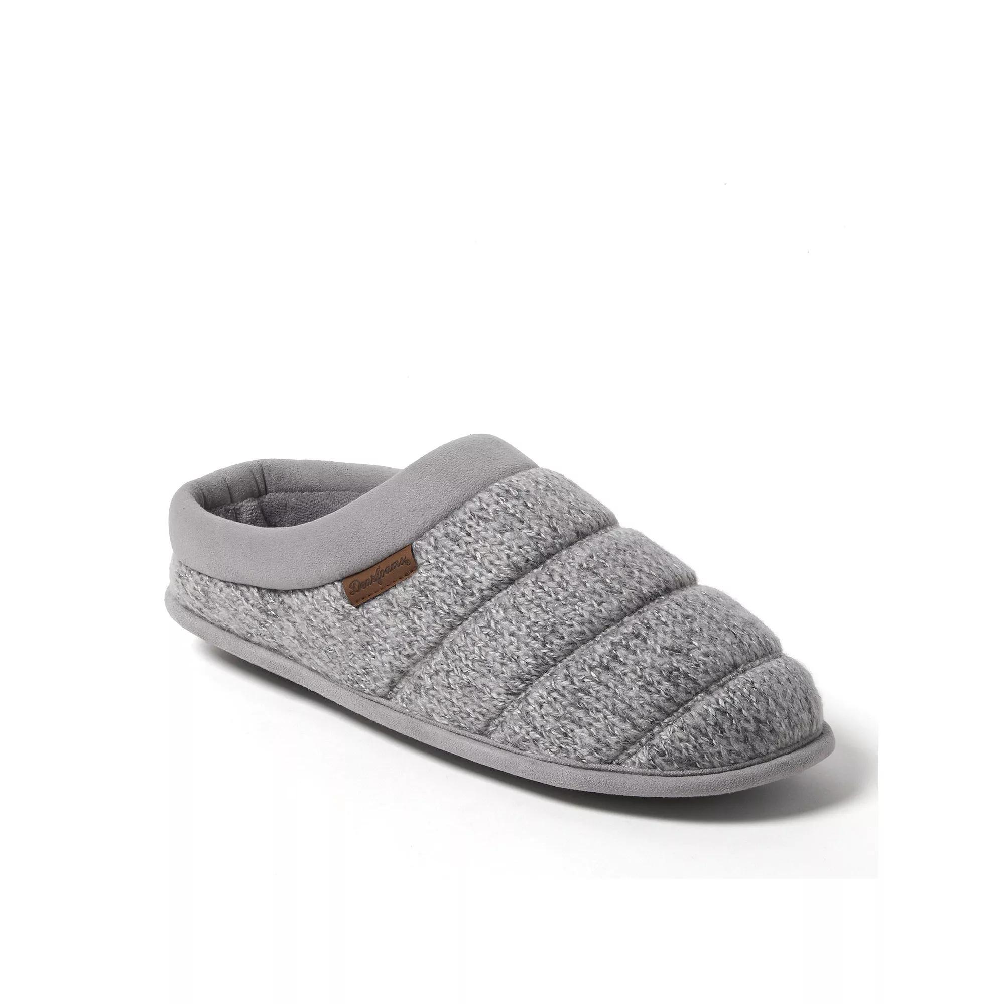 Dearfoams Asher Men's Clog Slippers, Size: Medium, Gray Product Image