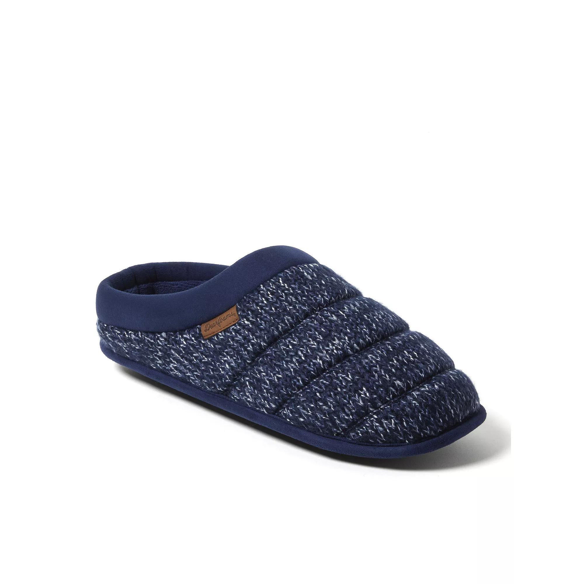 Dearfoams Asher Men's Clog Slippers, Size: Medium, Peacoat Product Image