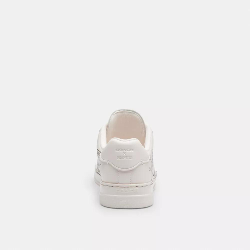 Coach X Peanuts High Line Sneaker With Newspaper Print Product Image