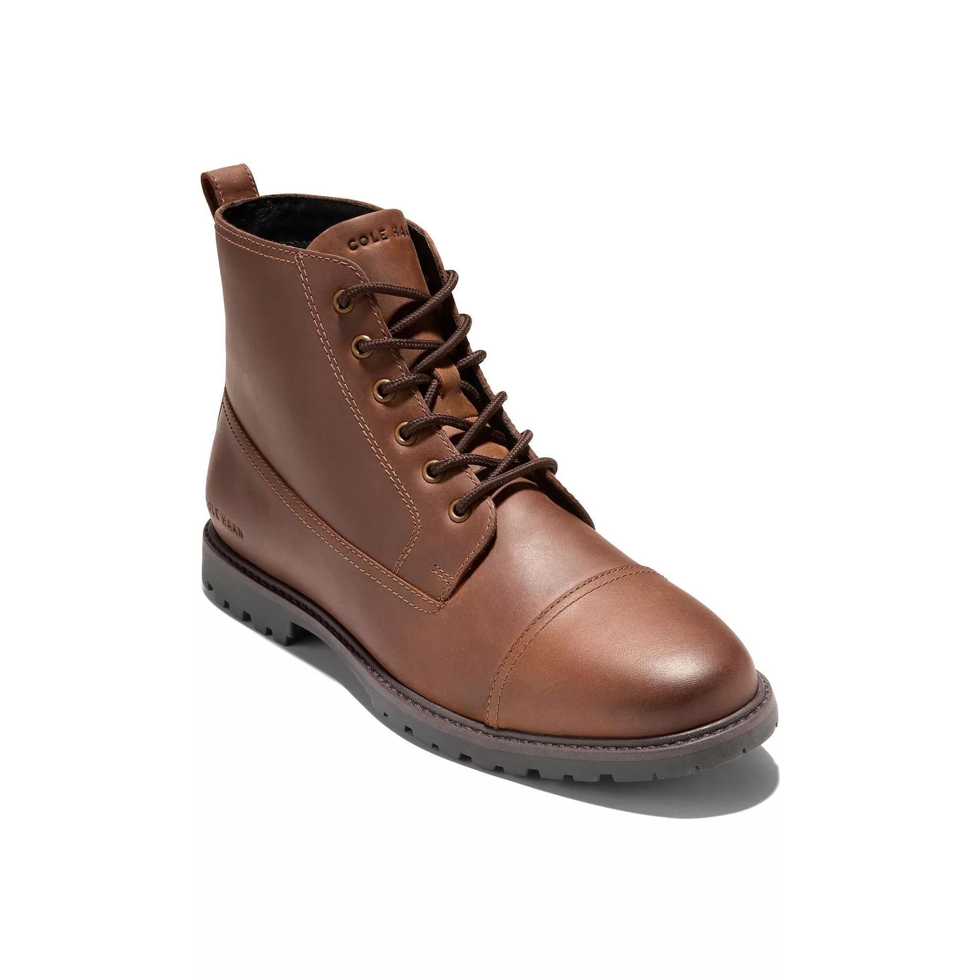 Cole Haan Grand+ Men's Lug Boots, Size: 7, Brown Product Image