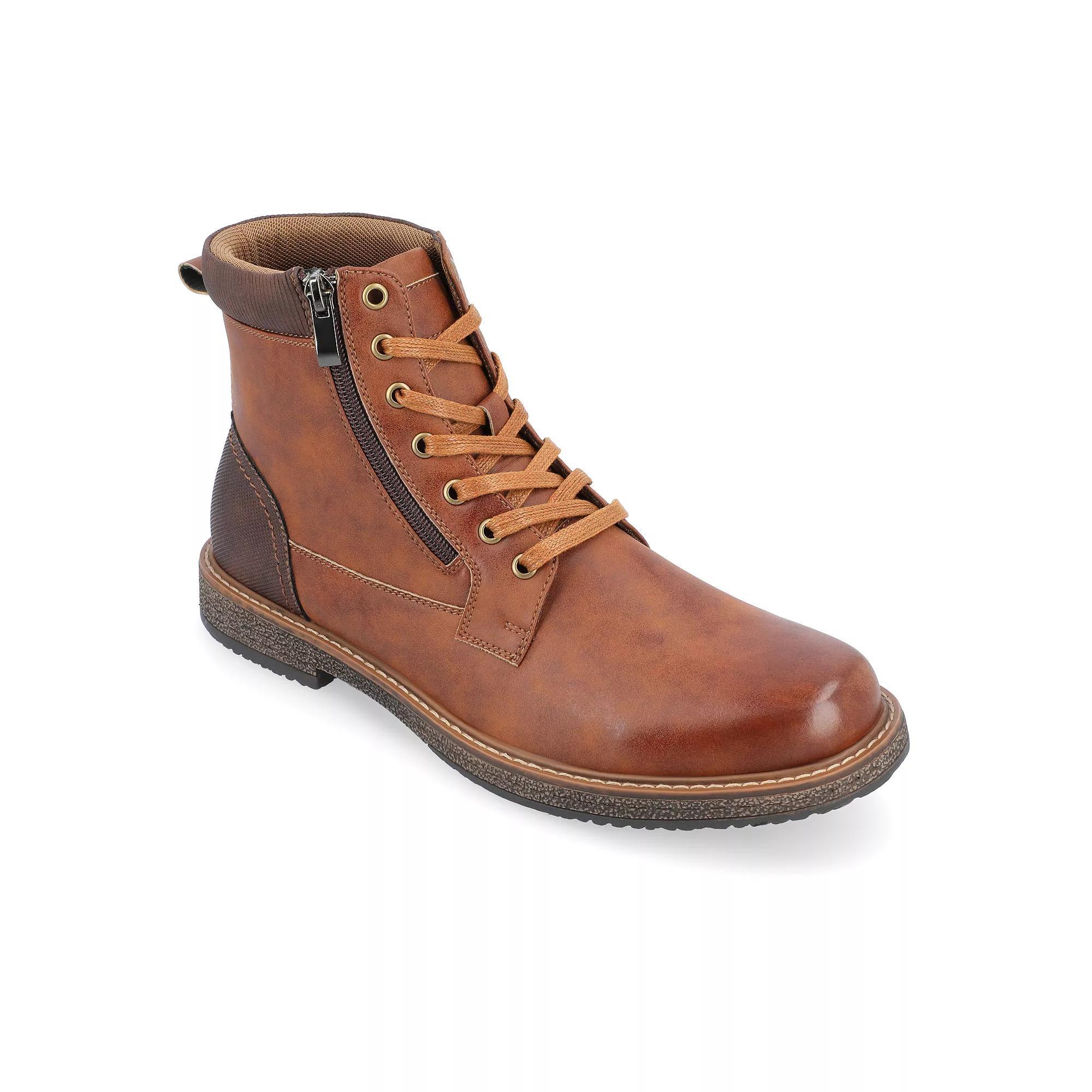 VANCE Metcalf Men's Ankle Boots, Size: 11.5, Brown Product Image
