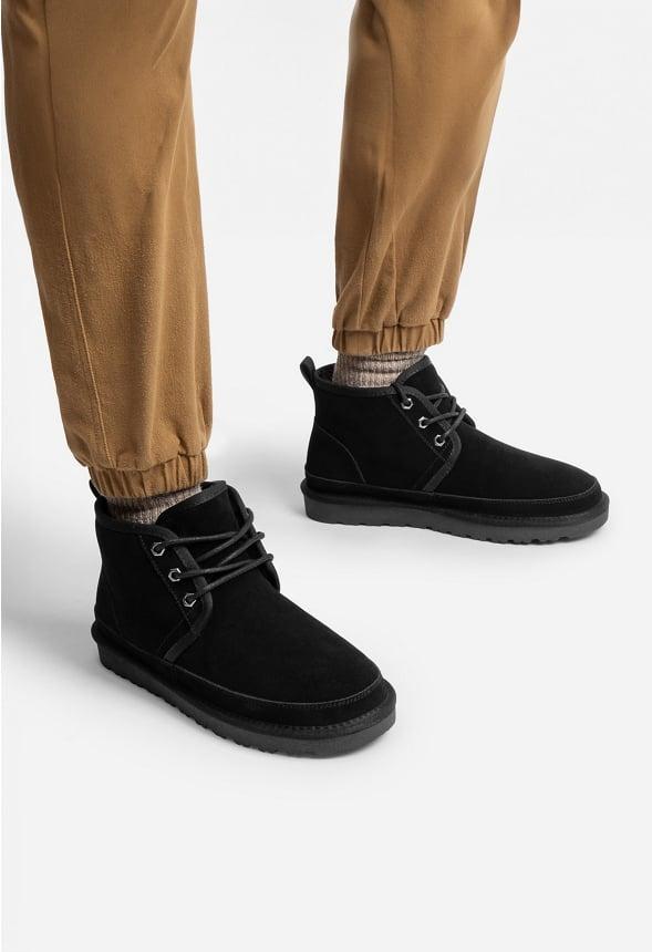 Men's Suede Fur Snow Boots Product Image