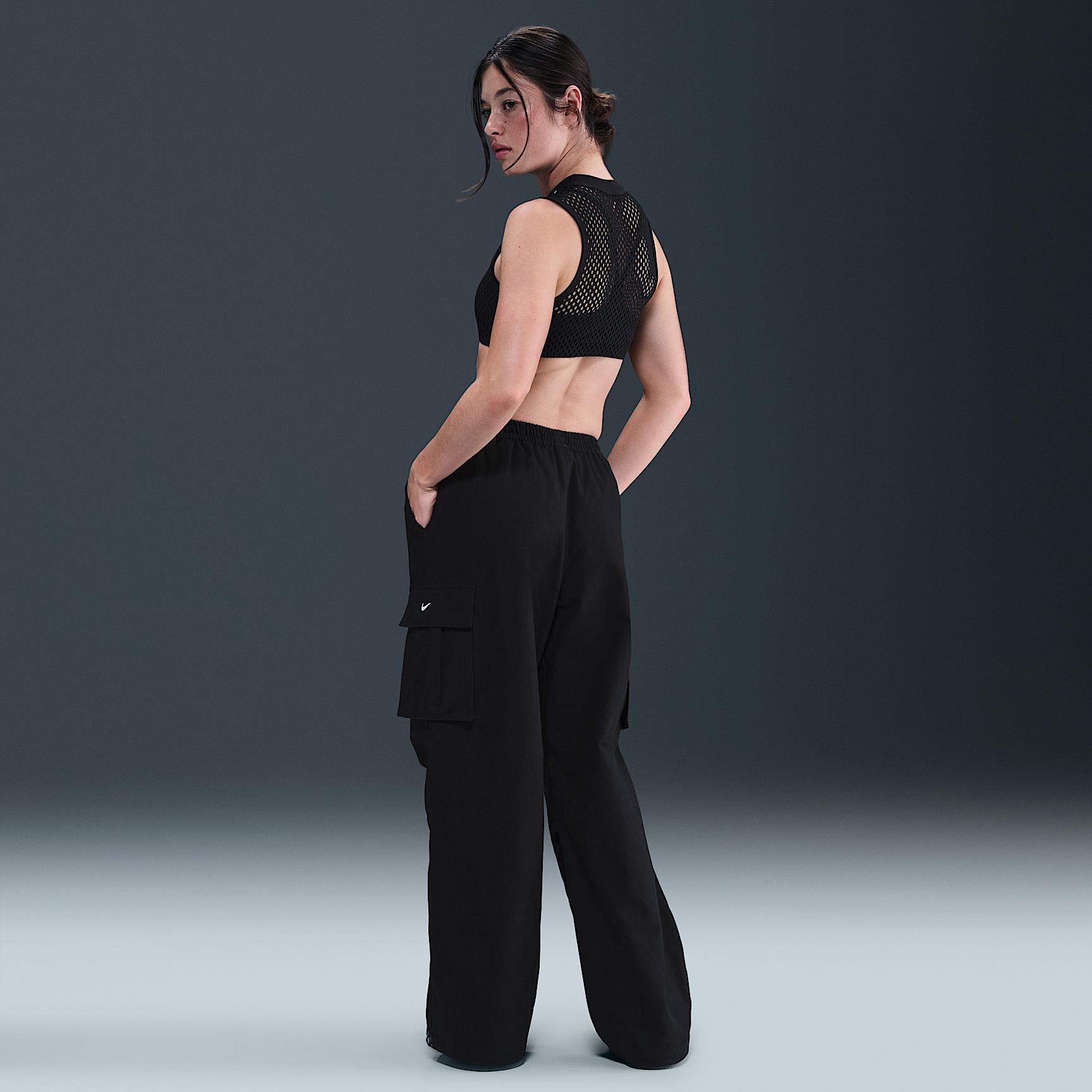 Nike Sportswear Women's Mid-Rise Oversized Woven Cargo Pants Product Image
