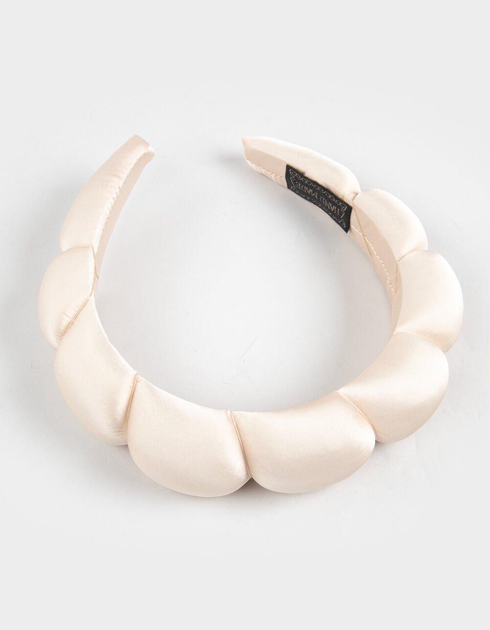 FULL TILT Croissant Satin Sponge Headband Product Image