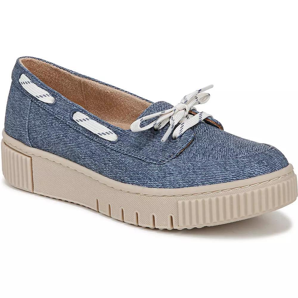 SOUL Naturalizer Tia Women's Boat Shoes, Size: 7.5 Wide, Blue Blue Product Image