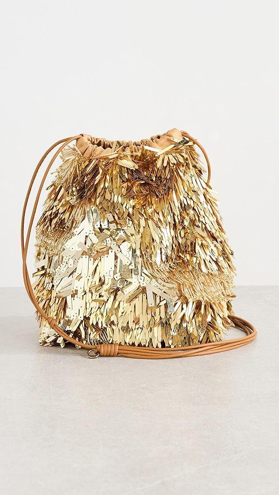 Ulla Johnson Celeste Paillette Drawstring Bag | Shopbop Product Image