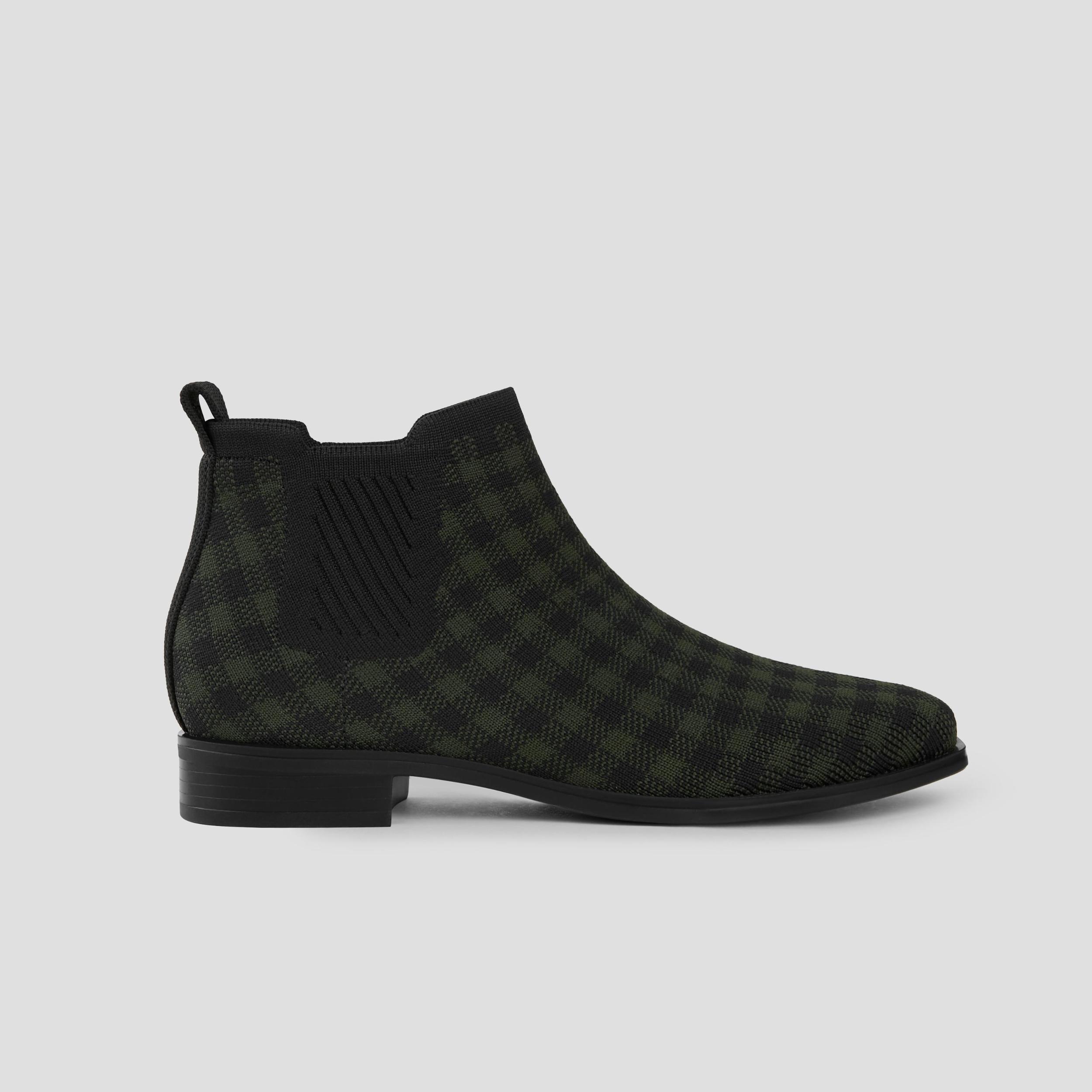 Square-Toe Water-Repellent Ankle Boots (Ryan Pro) Product Image