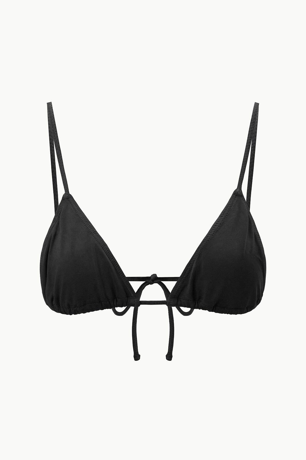ALEXIS TRIANGLE TOP | BLACK Product Image