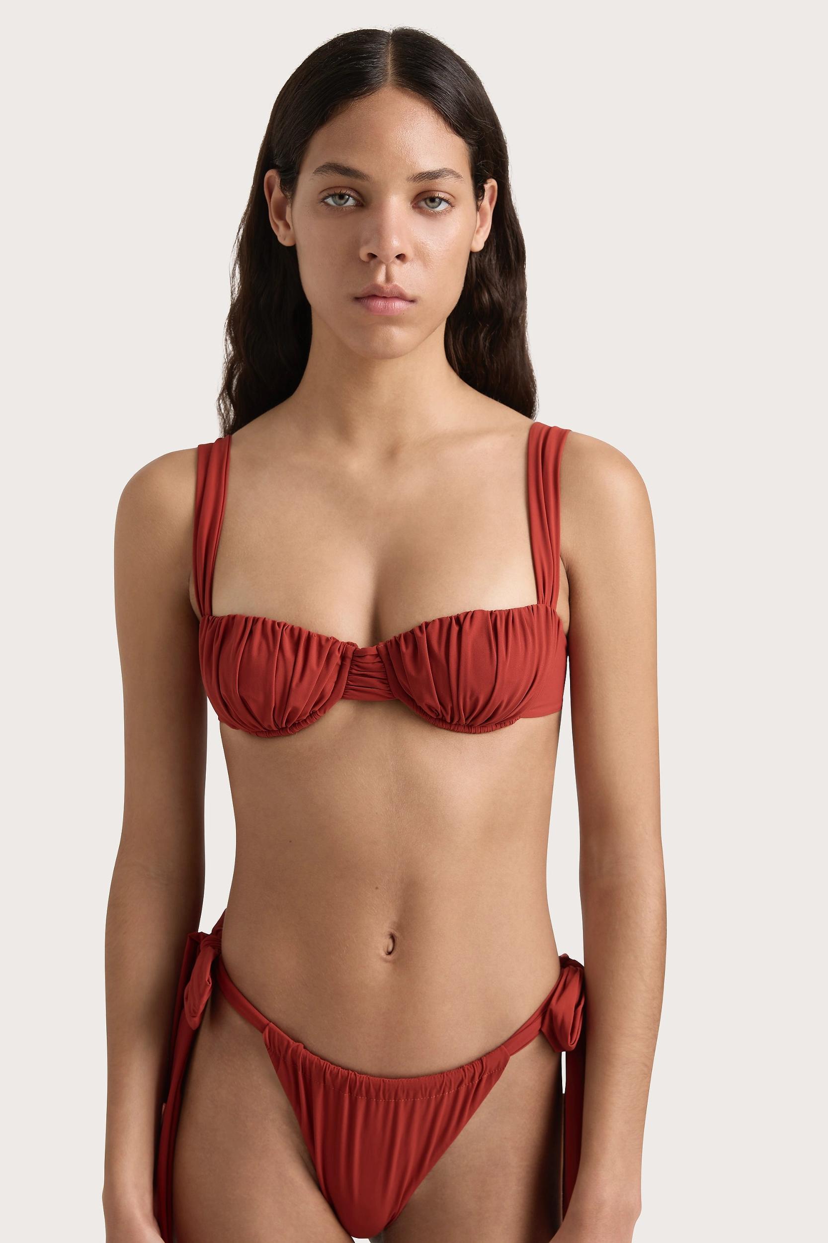 Costa Bikini Bottoms Garnet - Final Sale Product Image