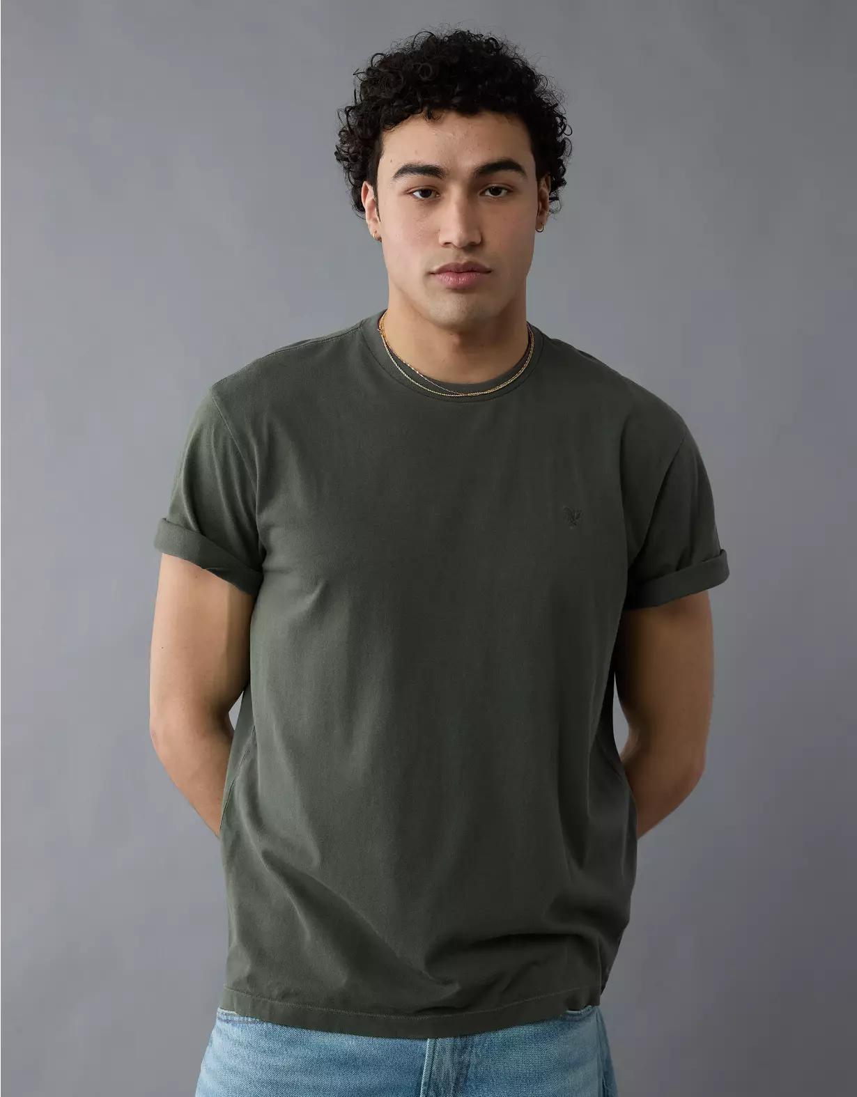 AE Logo Lived-In T-Shirt Product Image