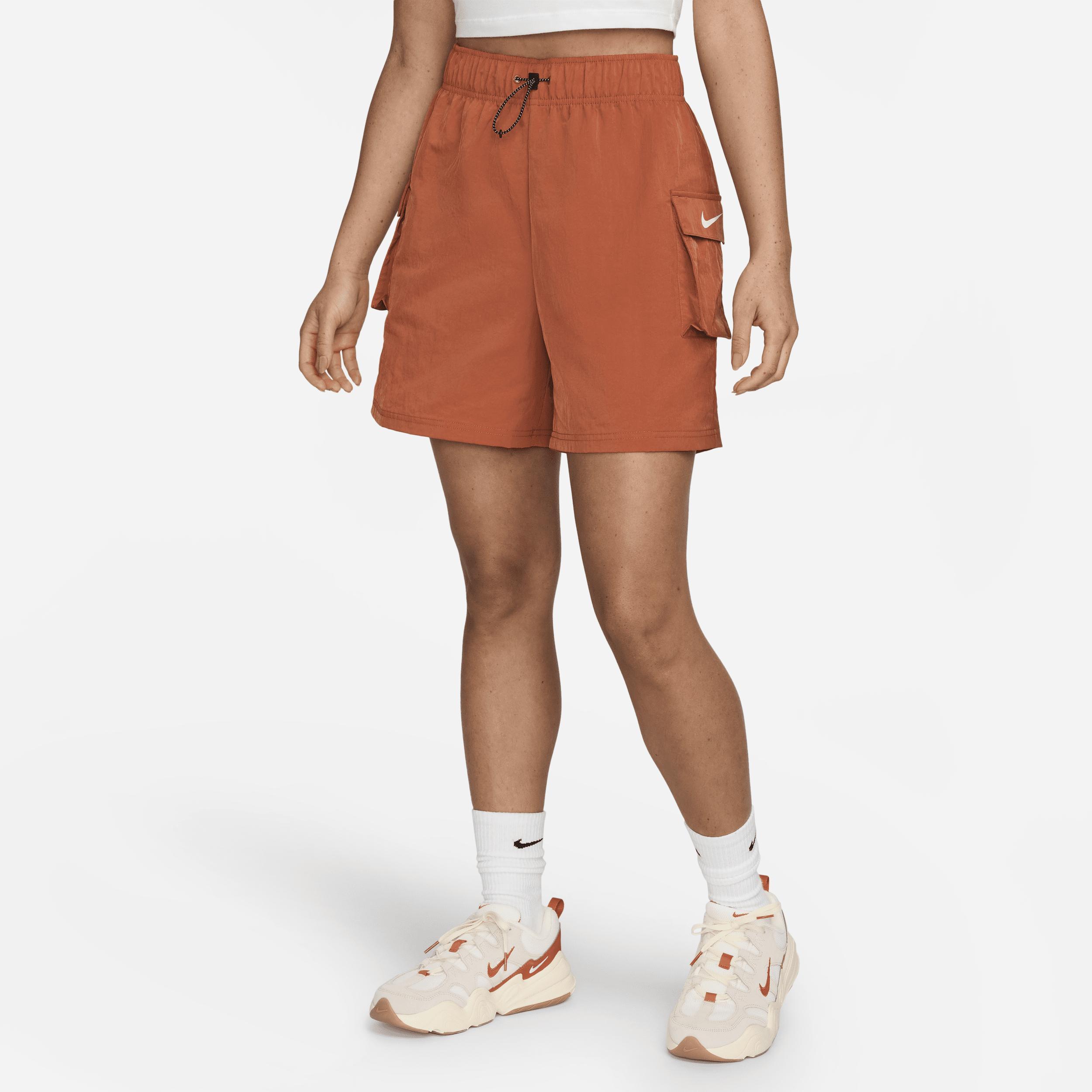 Nike Sportswear Essential Women's Woven High-Rise Shorts Product Image