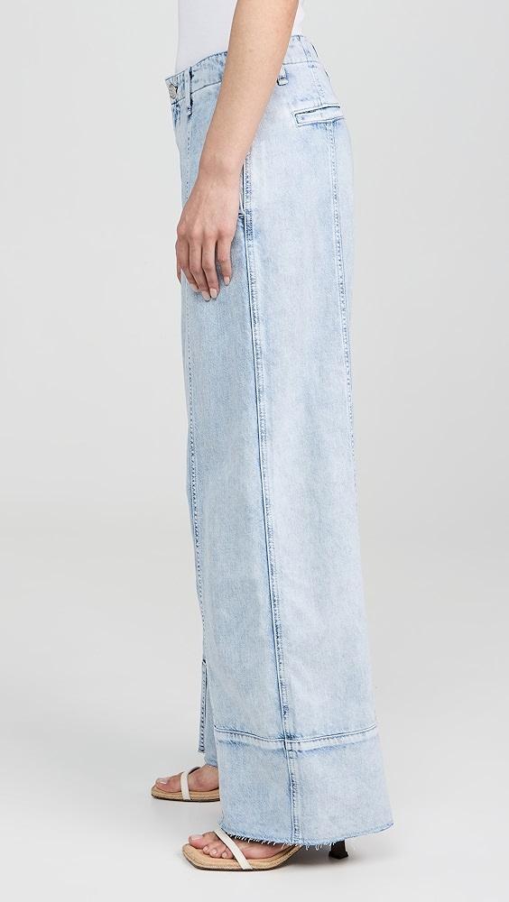 rag & bone Featherweight Arianna Ankle Palazzo Jeans | Shopbop Product Image