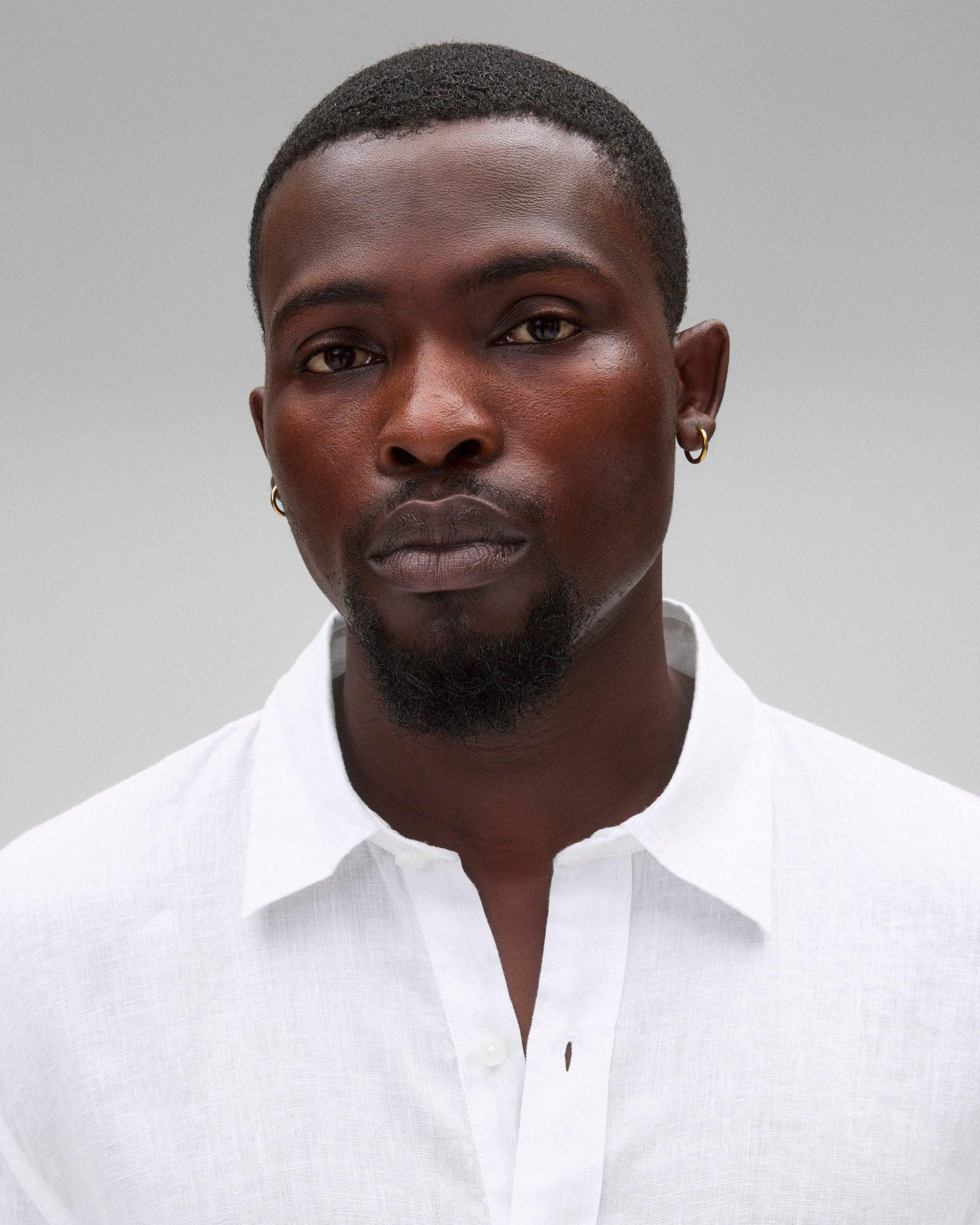 Linen Palermo Shirt Male Product Image