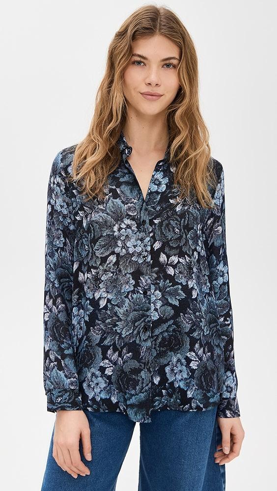 L'AGENCE Nina Long Blouse | Shopbop Product Image