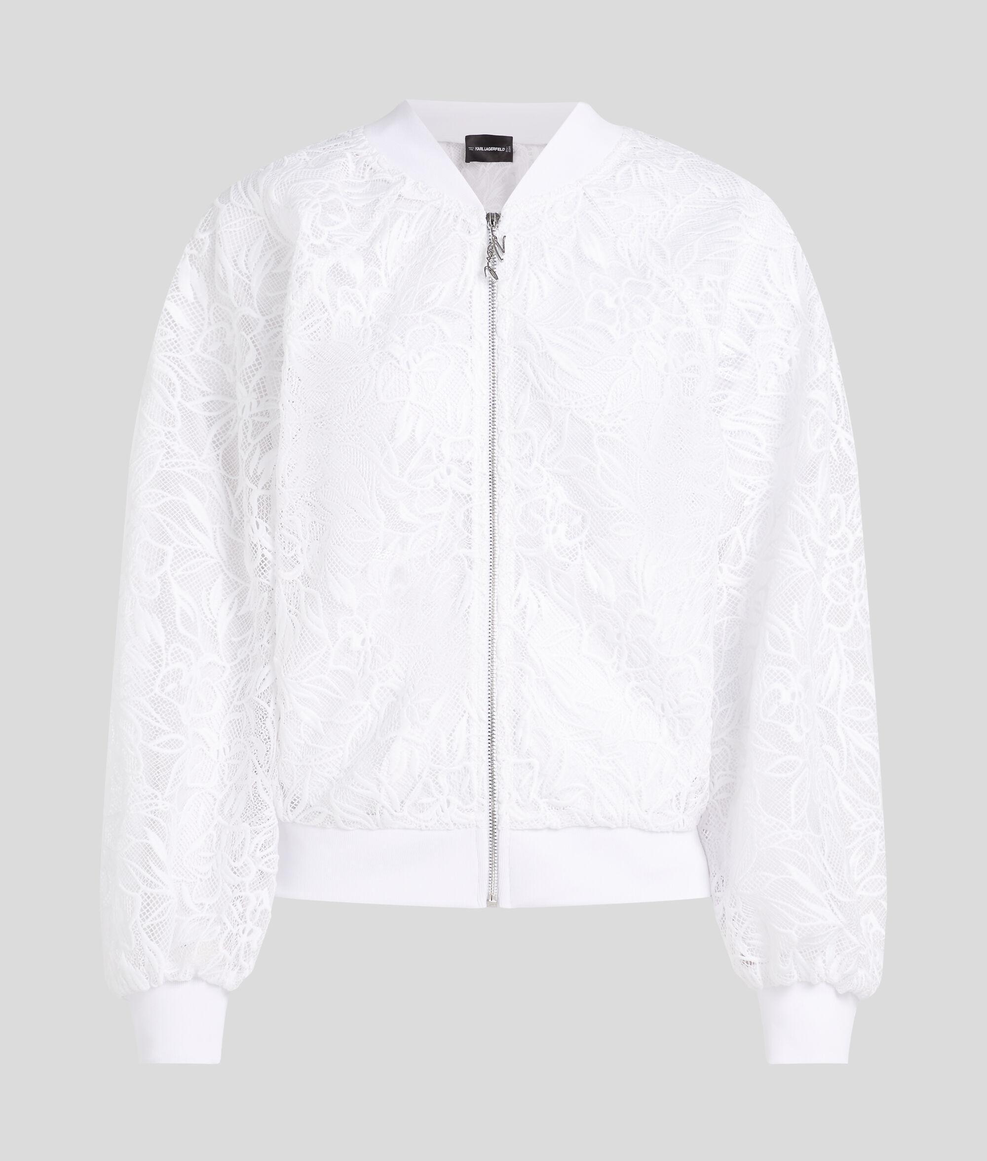 ORCHID EMBROIDERY BOMBER JACKET Product Image