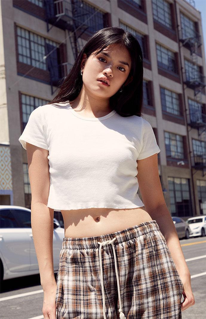 John Galt Women's Hailie Basic Crop Top Product Image