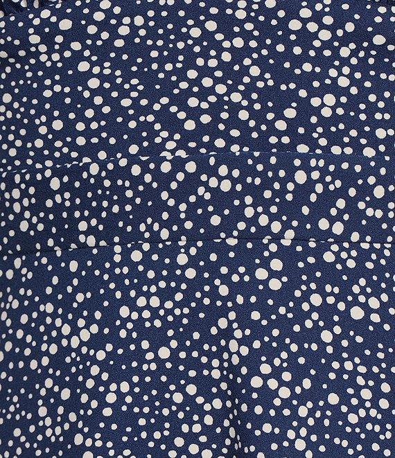 Honey and Rosie Printed Double Hem Fit-And-Flare Mini Dress Product Image