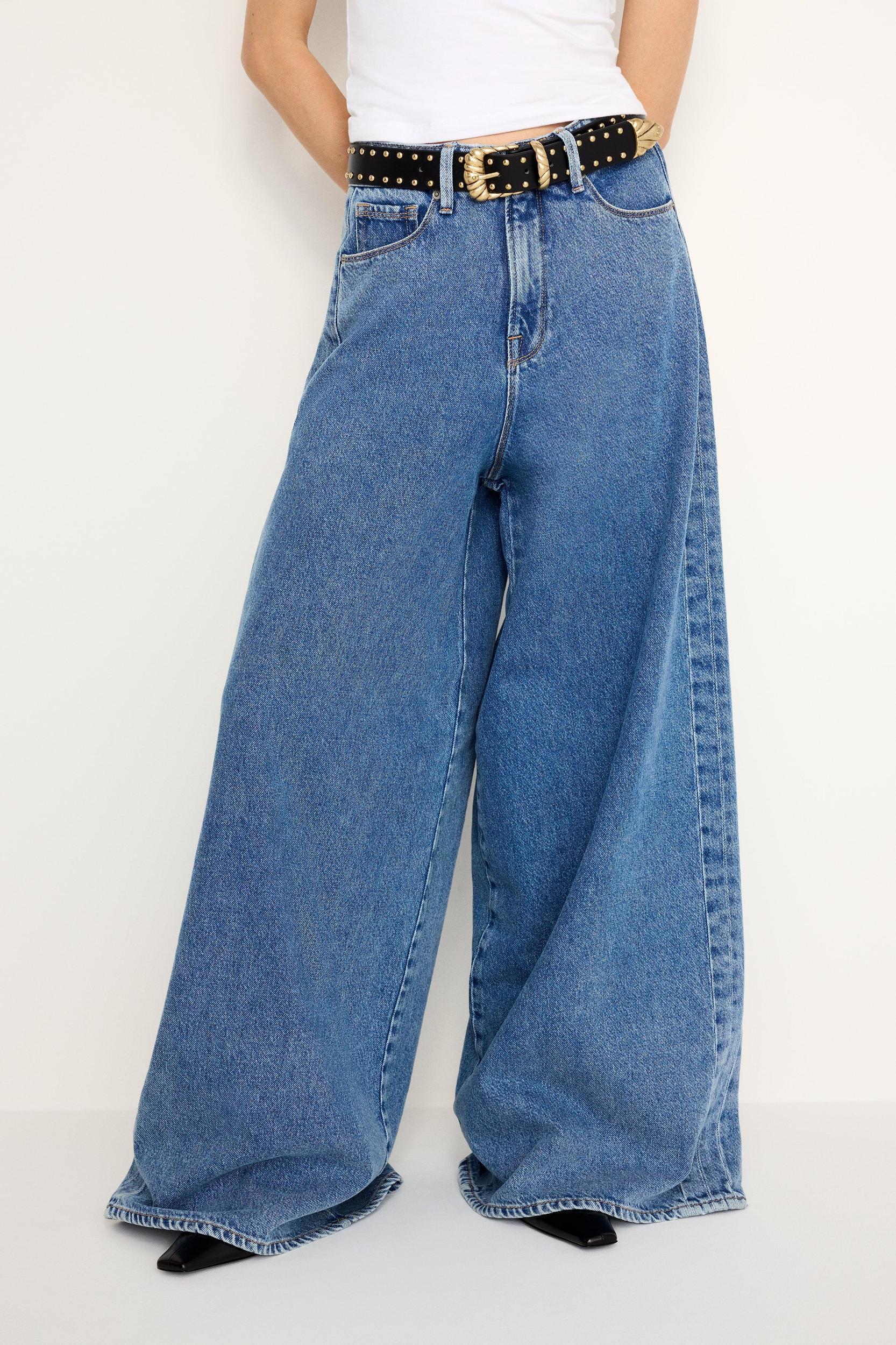 EXTREME WIDE JEANS | INDIGO682 Product Image