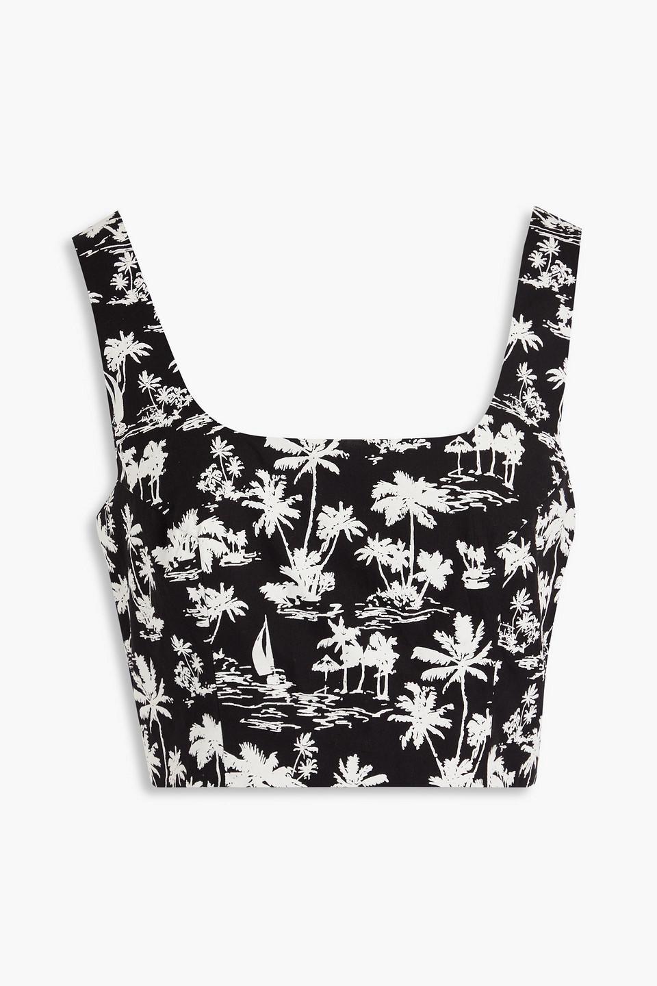 MAJE Woman Top Black Size 4 Cotton Product Image