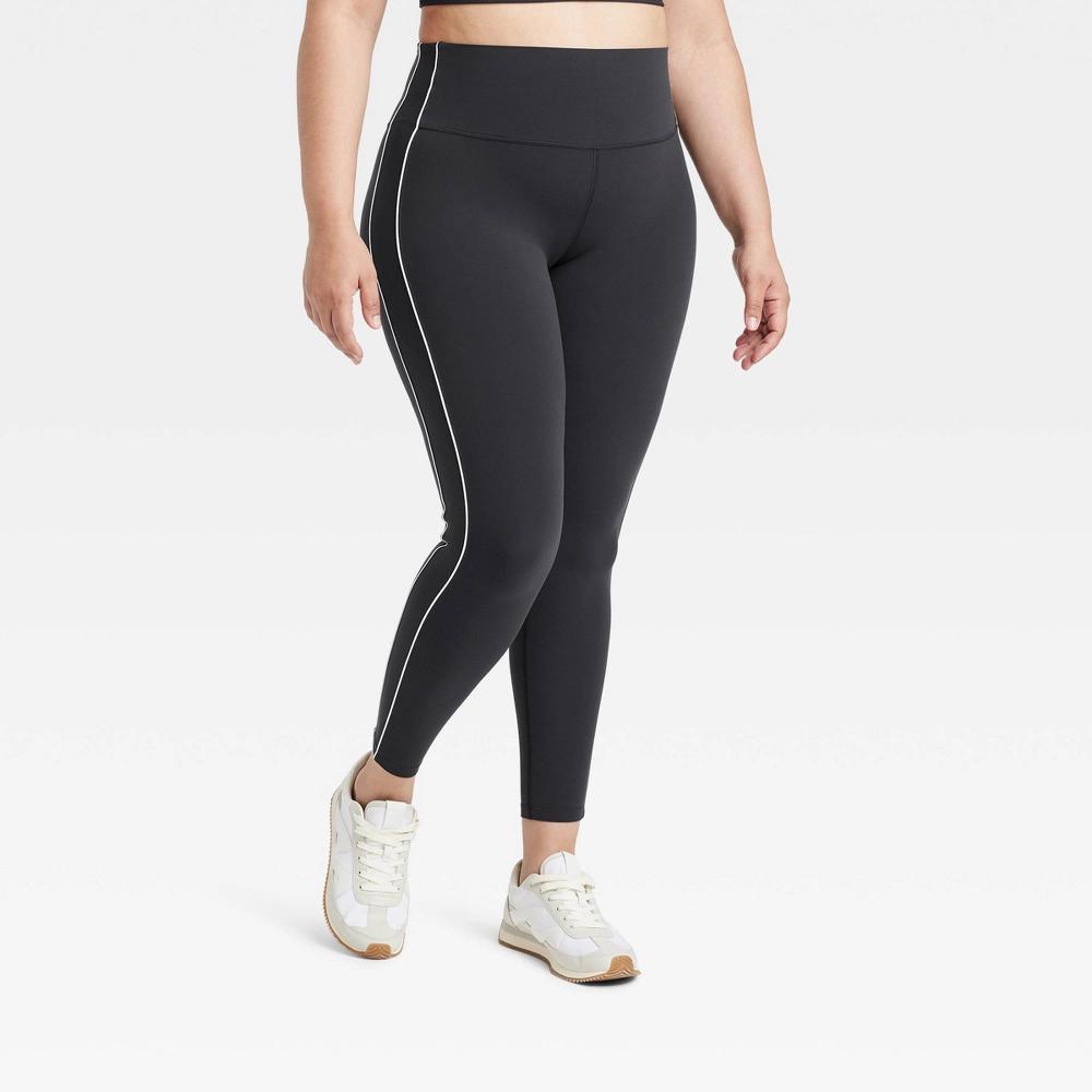 Women's Everyday Soft High-Rise Piped 7/8 Leggings - All In Motion™ Product Image