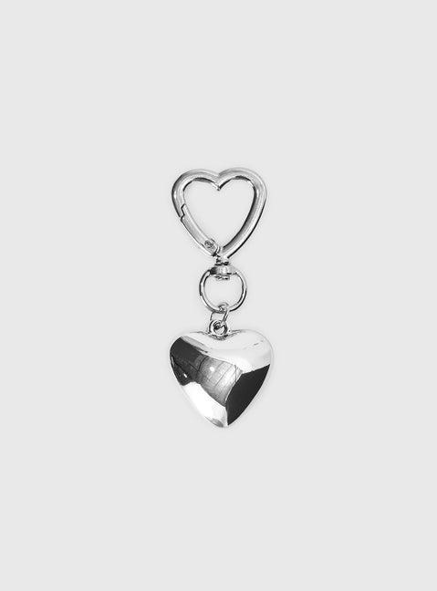 Two Lovers Key Ring Silver Product Image