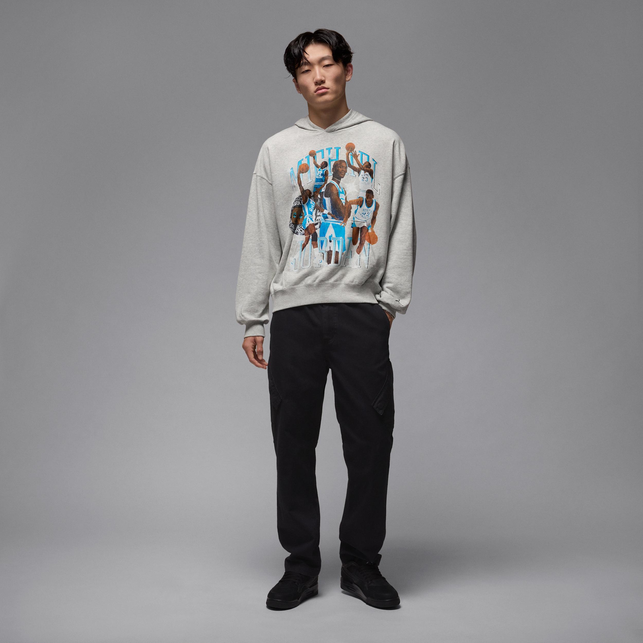 Jordan Flight Men's Oversized Pullover Hoodie Product Image