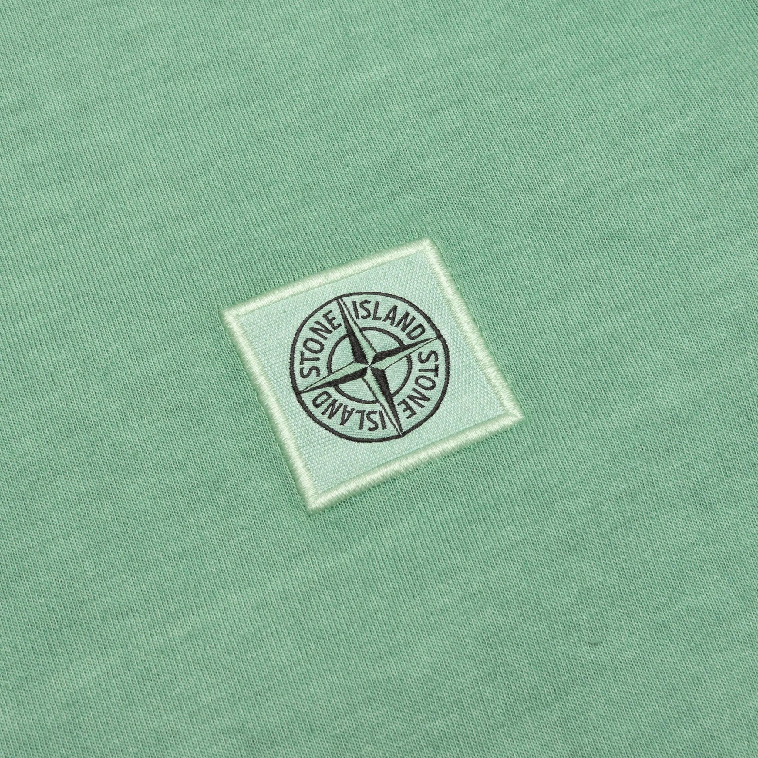 S/S T-Shirt - Sage Green Male Product Image