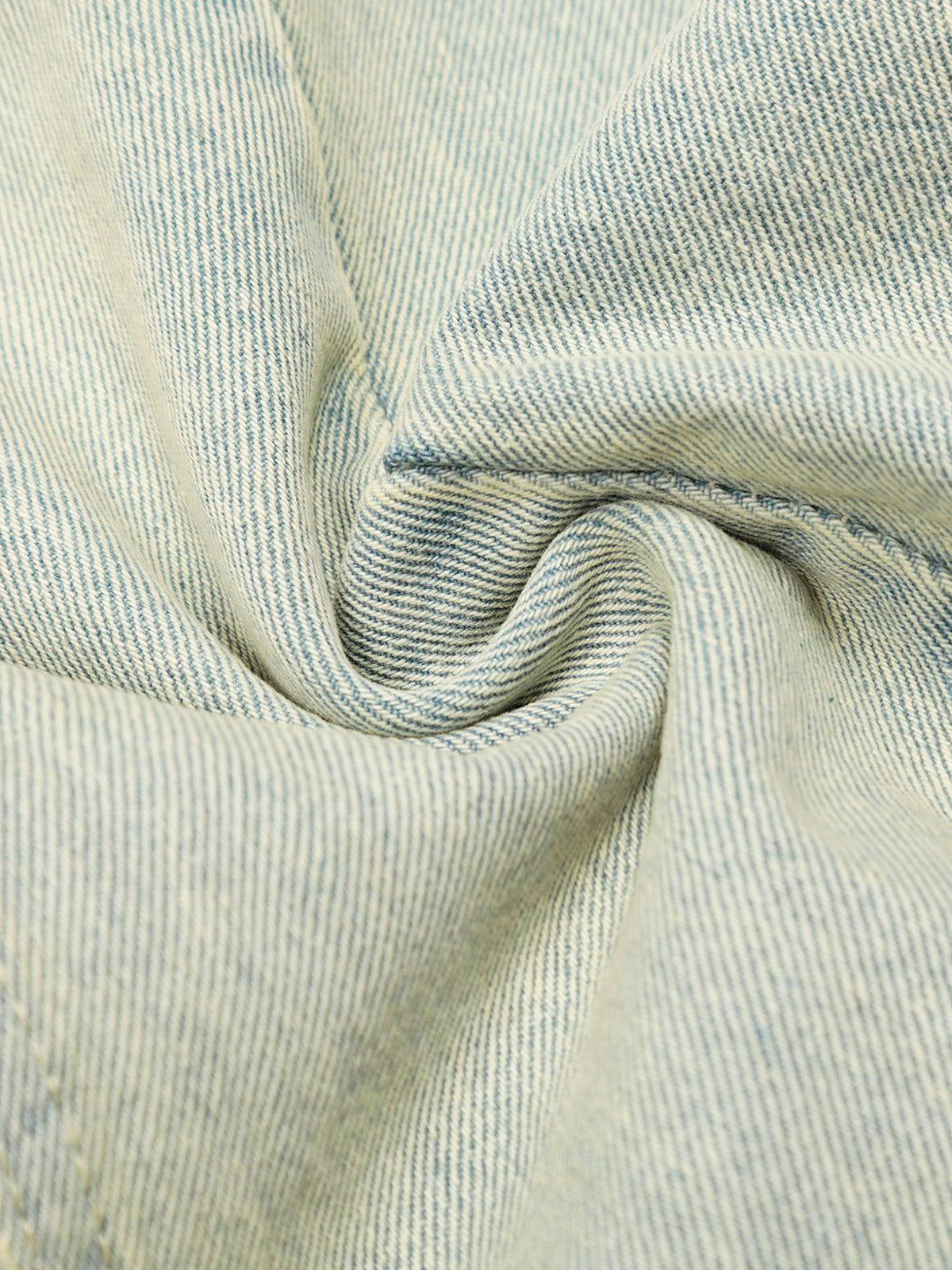 Aelfric Eden Texture Washed Barrel Jeans Product Image