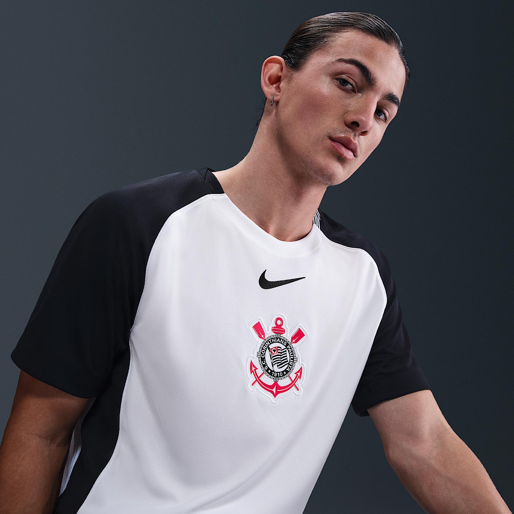 S.C. Corinthians 2025/26 Stadium Home Men's Nike Dri-FIT Soccer Replica Jersey Product Image