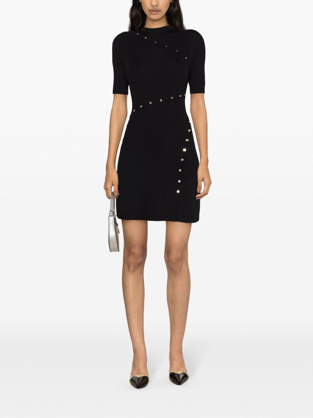 ribbed-knit mini dress Product Image