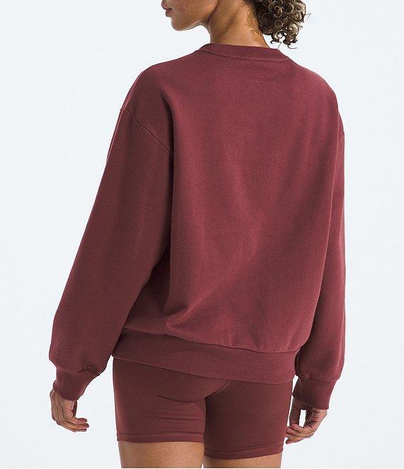 The North Face Evolution Embroidered Logo Crew Neck Long Sleeve Pullover Product Image