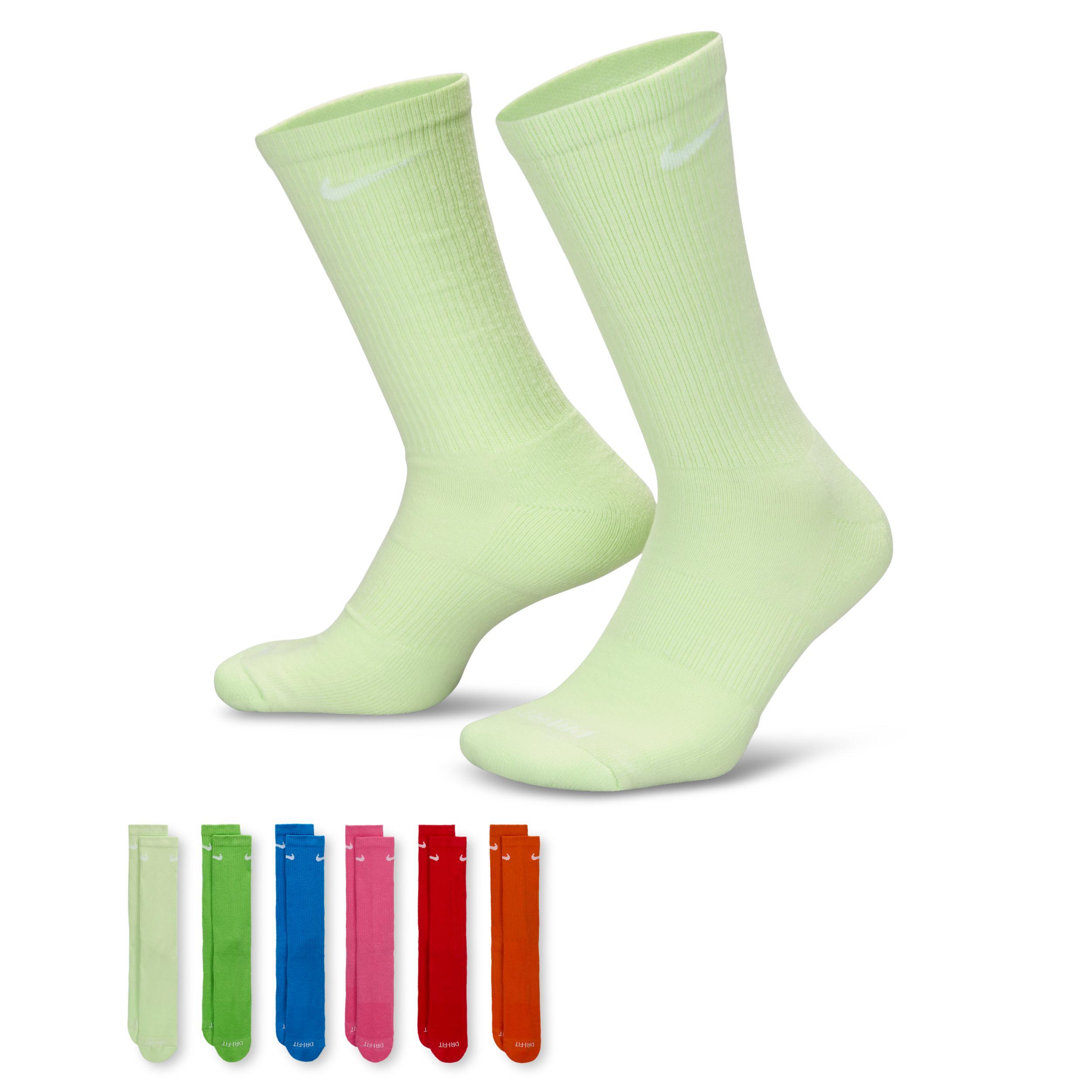 Nike Men's Everyday Plus Cushioned Training Crew Socks (6 Pairs) Product Image