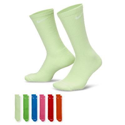 Nike Men's Everyday Plus Cushioned Training Crew Socks (6 Pairs) Product Image