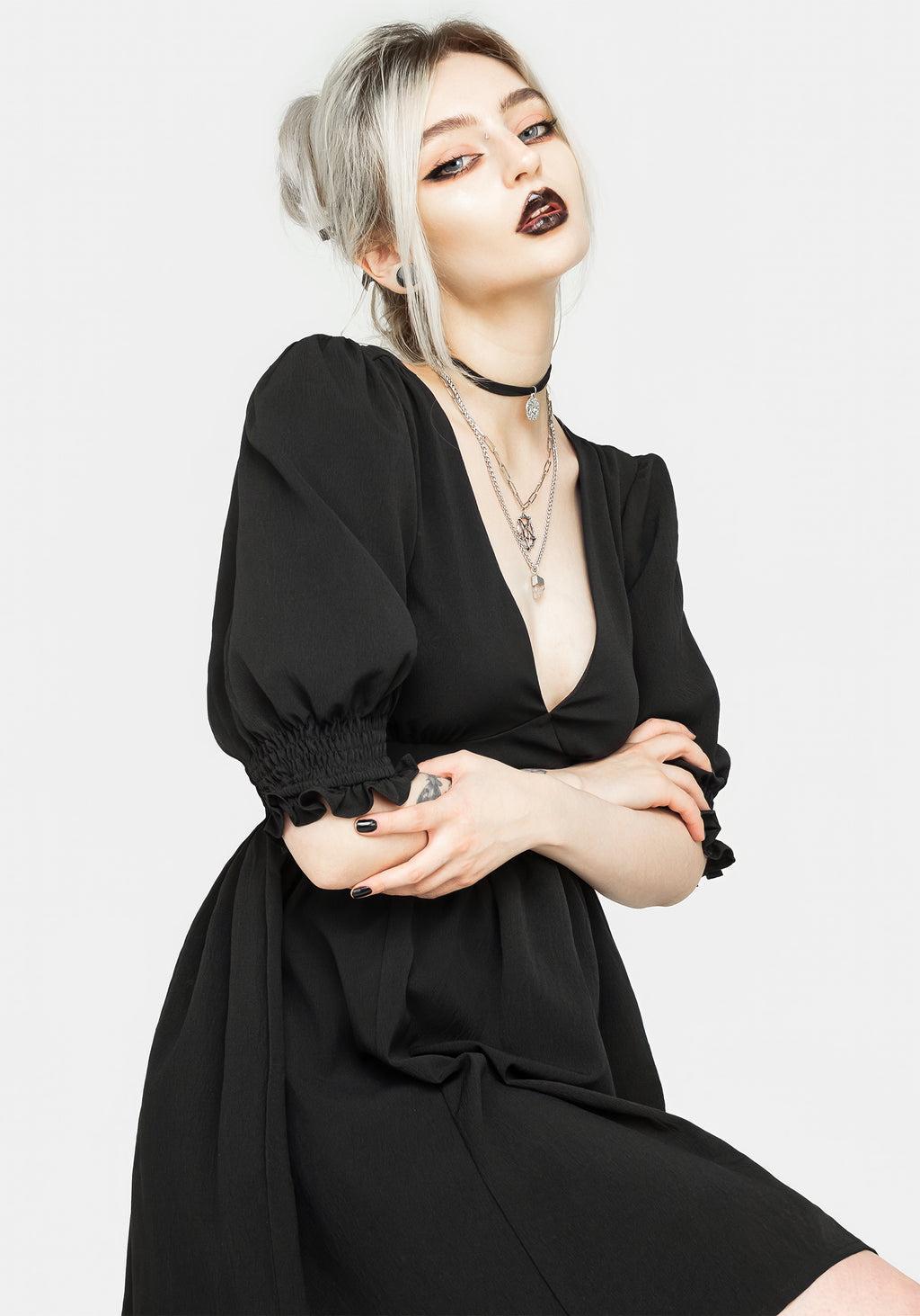 Divination Textured Mini Dress Product Image