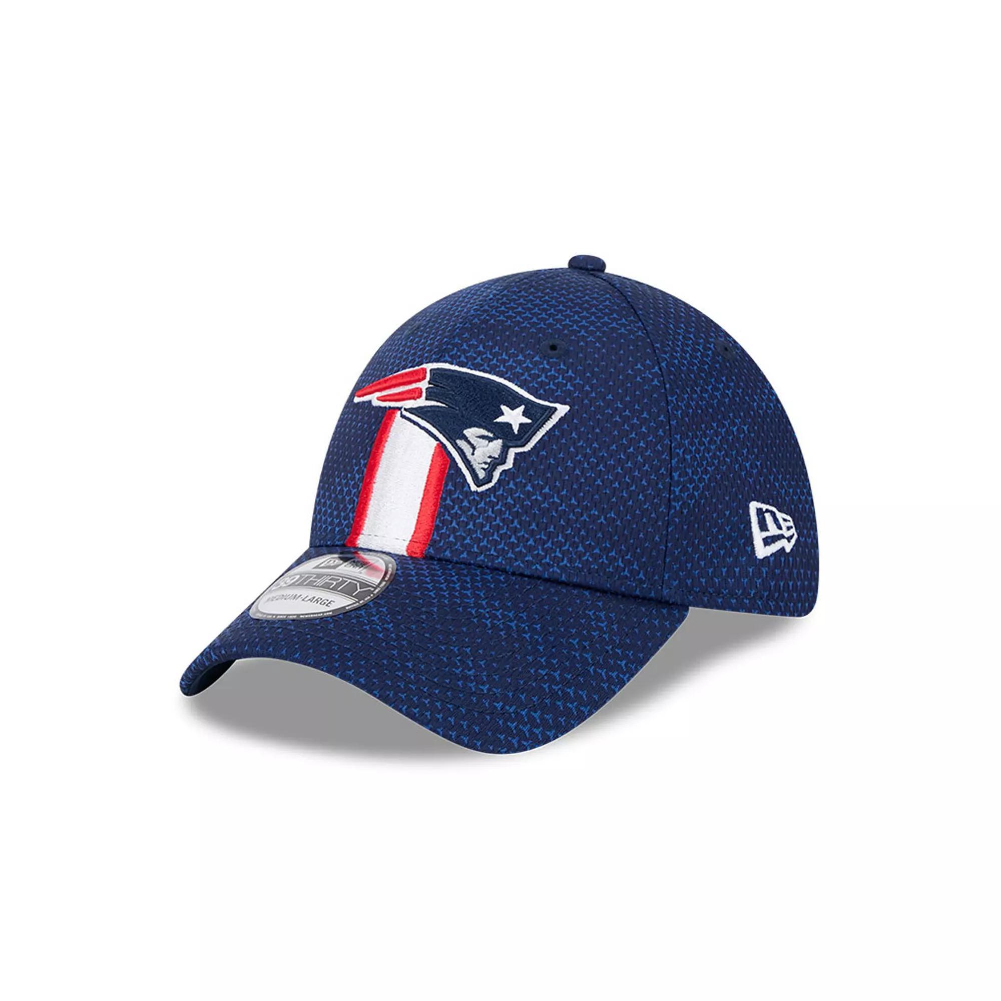 Men's New Era Navy New England Patriots 2024 Sideline 39THIRTY Flex Hat, Size: Medium/Large, Blue Product Image