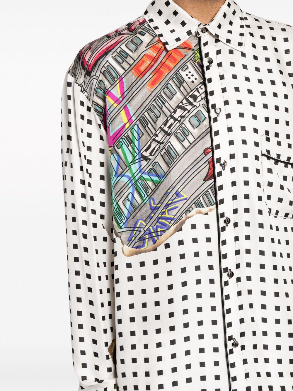 The Gender Neutral silk shirt Product Image