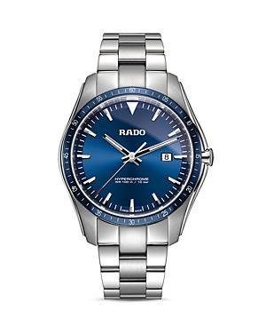 RADO Mens HyperChrome Blue Dial Analog Bracelet Watch Product Image