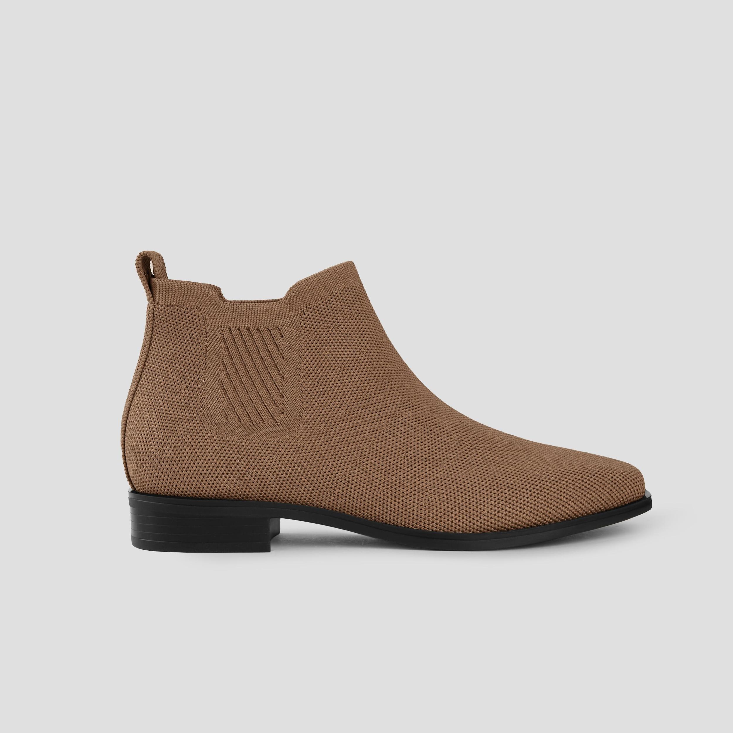Square-Toe Water-Repellent Ankle Boots (Ryan Pro) Product Image