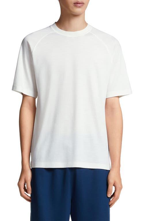 Zegna High Performance Wool Short Sleeve Tee Product Image