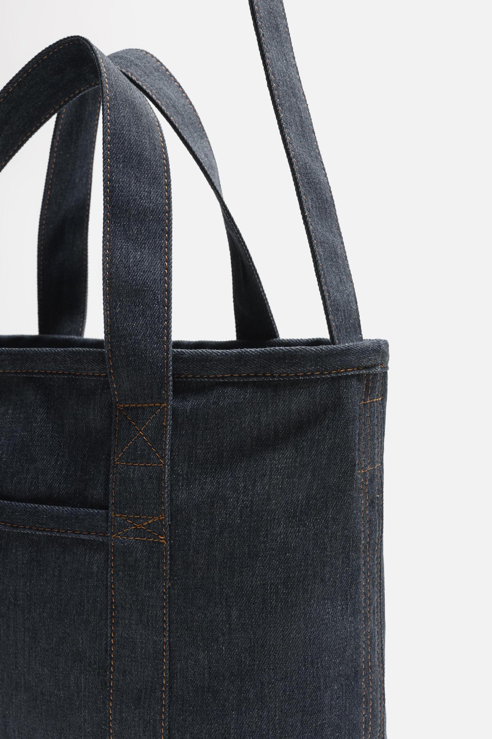 DENIM TOTE BAG Product Image