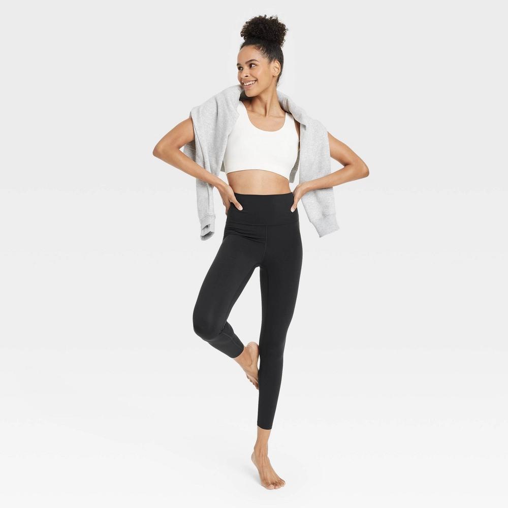 Womens Everyday Soft Ultra High-Rise Core Capri Leggings - All In Motion Black S: Moisture Wicking, Quick Dry, UPF 50+ Product Image