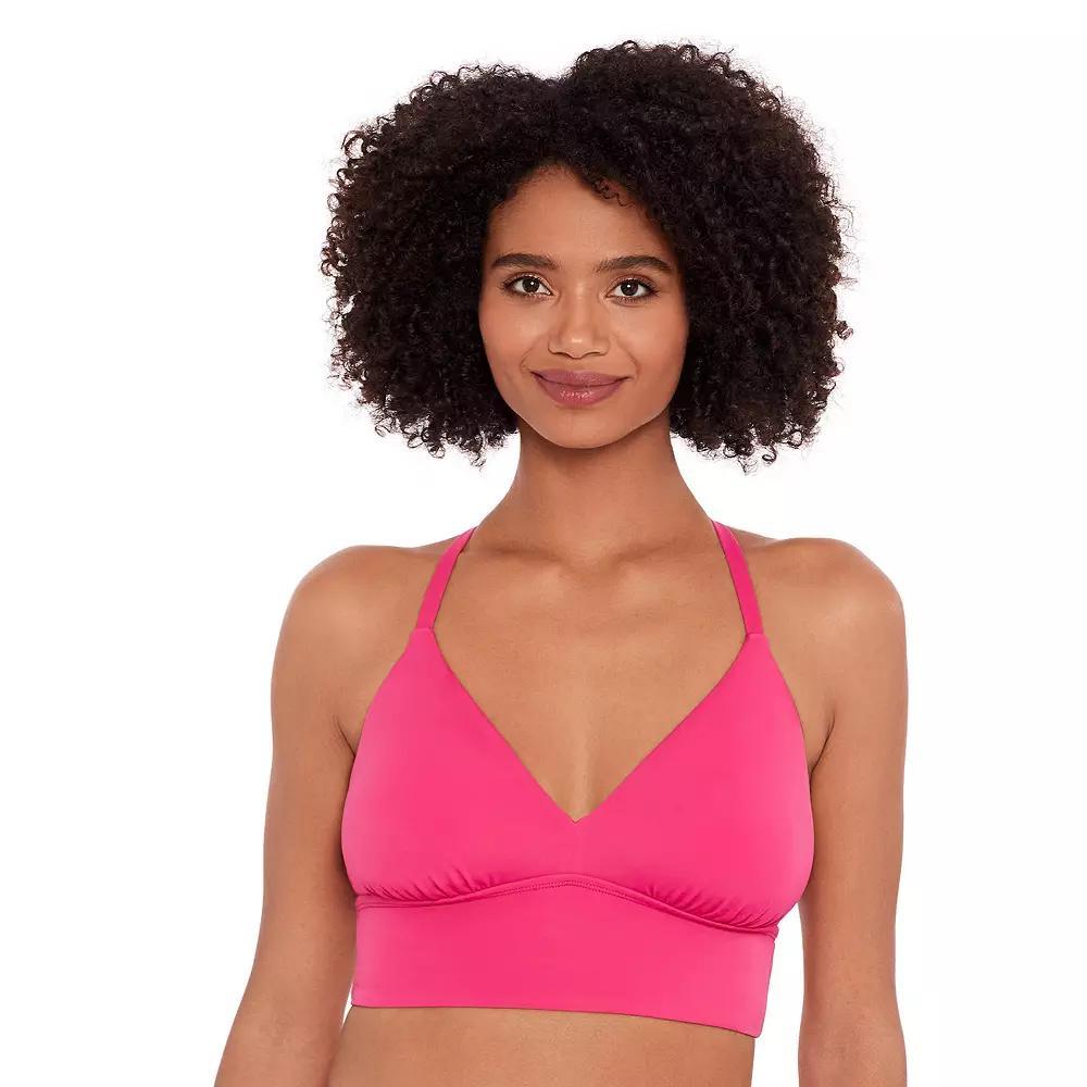 Women's Eco Beach Long Line Bralette Swim Top, Size: Large, Swell Skin Product Image