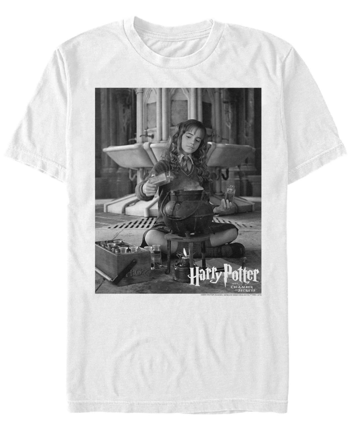 Men's Harry Potter Hermione Potions Poster Tee, Size: Large, White Product Image