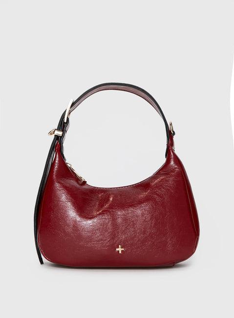Gigi Shoulder Bag Cherry Red Product Image